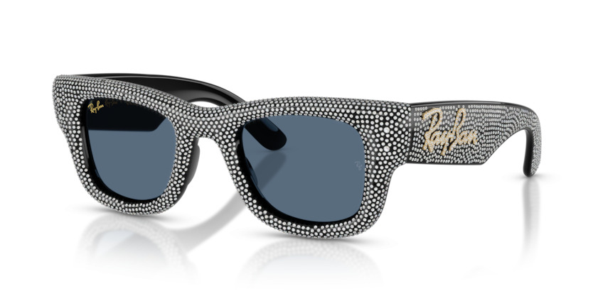 Ray-Ban 0RB4940BP Wayfarer Puffer Crystal Pavé Edition Sunglasses
