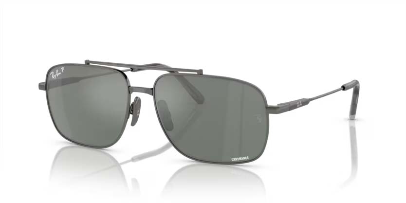 Ray-Ban 0RB8096 Michaei Titanium Prescription Sunglasses