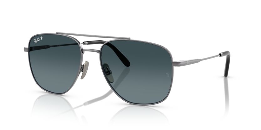 Ray-Ban 0RB8097 William Titanium Prescription Sunglasses