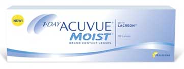 1-DAY ACUVUE MOIST (30 PACK)
