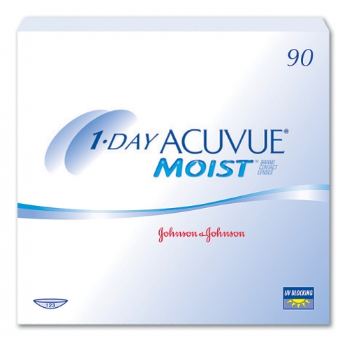 1-DAY ACUVUE MOIST (90 PACK)