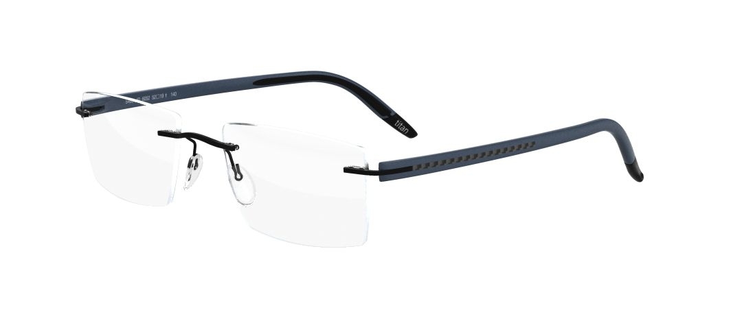 Silhouette 5459 SPX Signia Carbon Rimless Glasses