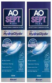 AOsept Plus with Hydraglyde