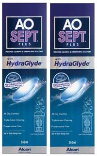 AOSept Plus with Hydraglyde Solution - 3 months supply