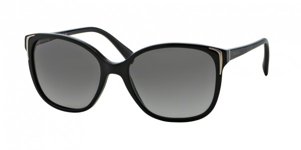 1AB3M1 (black) grey gradient lens