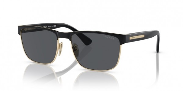 AAV07T (black/pale gold) grey crystal lens