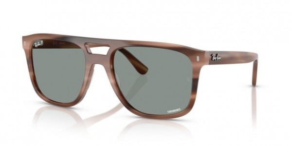 1423O9 (havana brown) polarized light blue lens