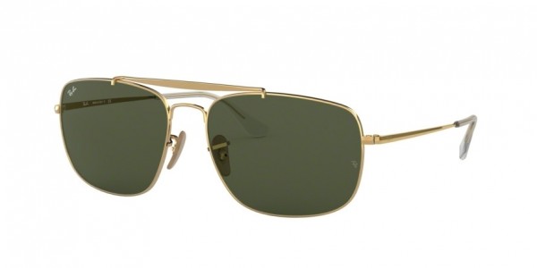 001 (gold) green lens