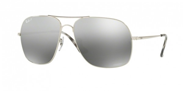 003/5J  SHINY SILVER (grey mirror polarized lens)
