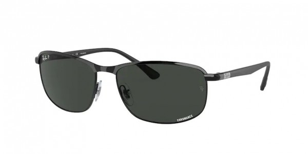 186/K8 (black on black) polarized dark grey lens