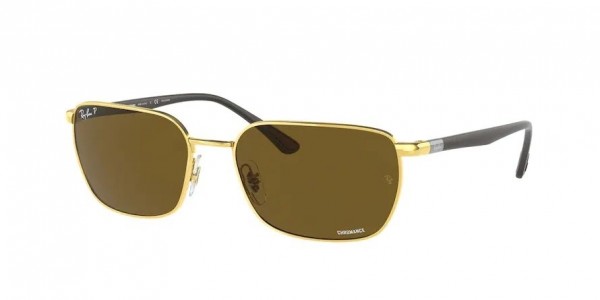 001/AN (gold) brown polarized lens
