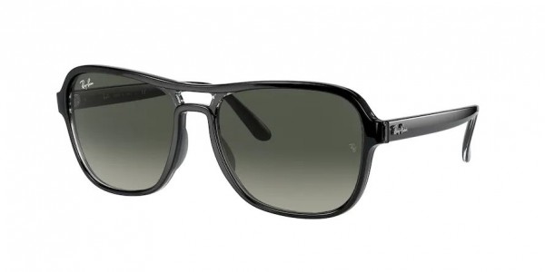 654571 (black transparent black) grey gradient lens