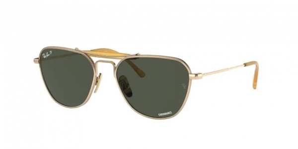 9205P1 (gold) dark green polar. lens