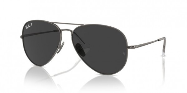 Ray-Ban 0RB8089 Aviator Titanium Prescription Sunglasses