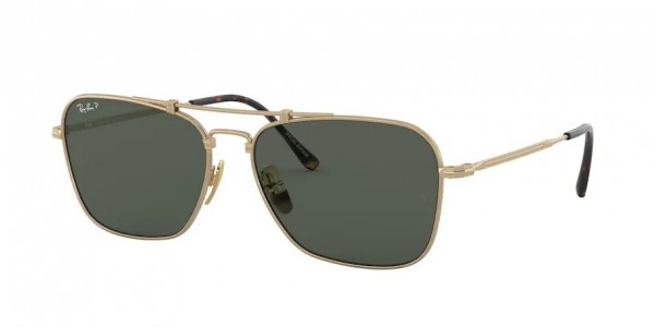 9143 (demi gloss white gokld) polar. dark green lens
