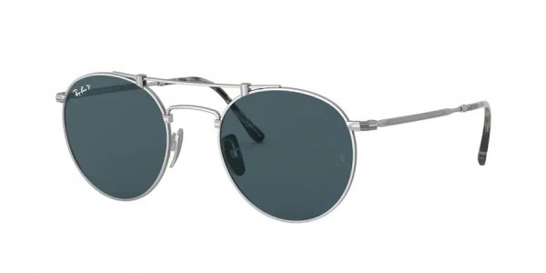 9165 (demi gloss silver) polar blue mirr. gold lens
