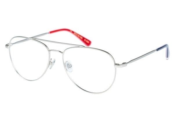 002 (matte silver/navy/red)