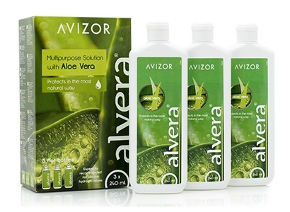 Alvera Contact Lens Solution 3 x 240ml