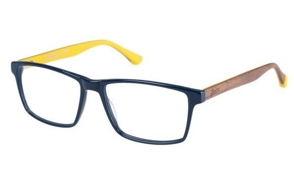 105 (gloss blue/walnut/mustard)