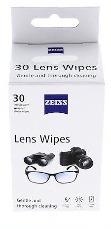 Zeiss Lens Wipes (30 pack)
