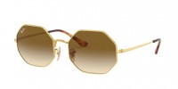 914751 (gold) clear gradient brown lens