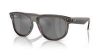 6707GS (transparent dark grey) silver mirror lens