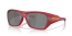 949206 (matte transparent red) Prizm Black lens