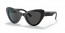 1AB5S0 (black) dark grey lens