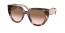 01R0A6 (caramel tortoise/powder) brown grad lens