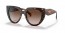 2AU6S1 (tortoise) brown gradient lens
