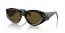 19D01T (black/yellow marble) dark brown lens