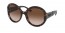 2AU6S1 (HAVANA) brown gradient lens