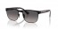 1AB09G (black) polarized grey gradient  lens