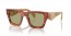 11P60C (cognac tortoise) green lens