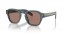 17T05D (transparent ocean) brown mirror internal grey lens