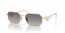 ZVN30C (pale gold) gradient blue mirror silver lens