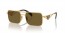 15N01T (matte gold) dark brown lens
