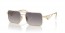 ZVN30C (matte gold) dark brown lens