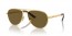 1BK01T (matte gold) dark brown lens
