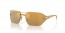 15N80C (satin yellow gold) brown mirror multilayer gold lens