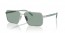 1BC10G (silver) petrol green lens
