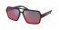 DG008F (black rubber) dark grey mirror blue/red lens