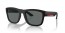 DG002G (black rubber) dark grey polar lens