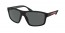 DG002G (black rubber) polarized dark grey lens