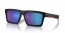 1BO08R (matte black) light green mirror blue lens