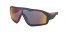 1BO9Q1 (DEMISHINY BLACK)  dark grey mirror blue/red  lens