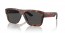 17X06F (dark havana rubbered) dark grey lens