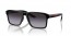 1AB09U (black) grey gradient lens