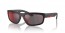 DG008F (black rubbered) dark grey mirror blue/red lens