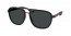 08O02G (matte black/black rubber) polarized dark grey  lens